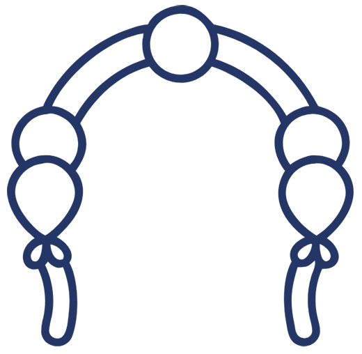 Balloon arch icon