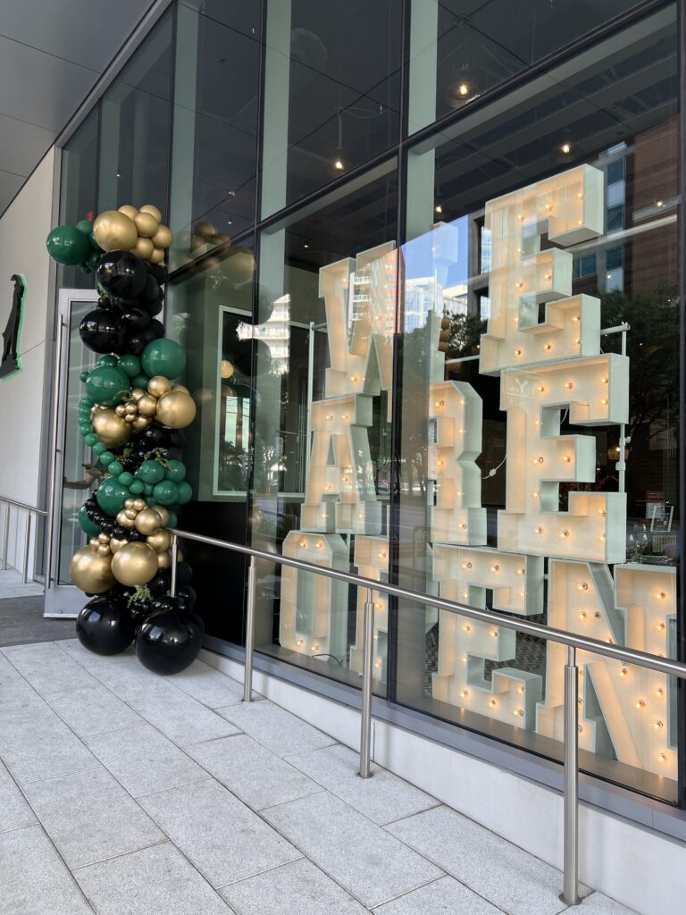 Custom Balloon Design for Grand Opening